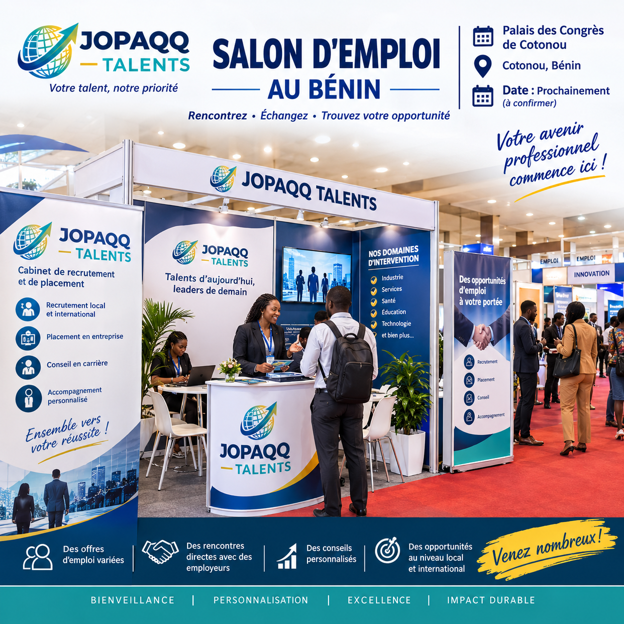 Salon JOPAQQ TALENTS – CAP.Talent Cotonou