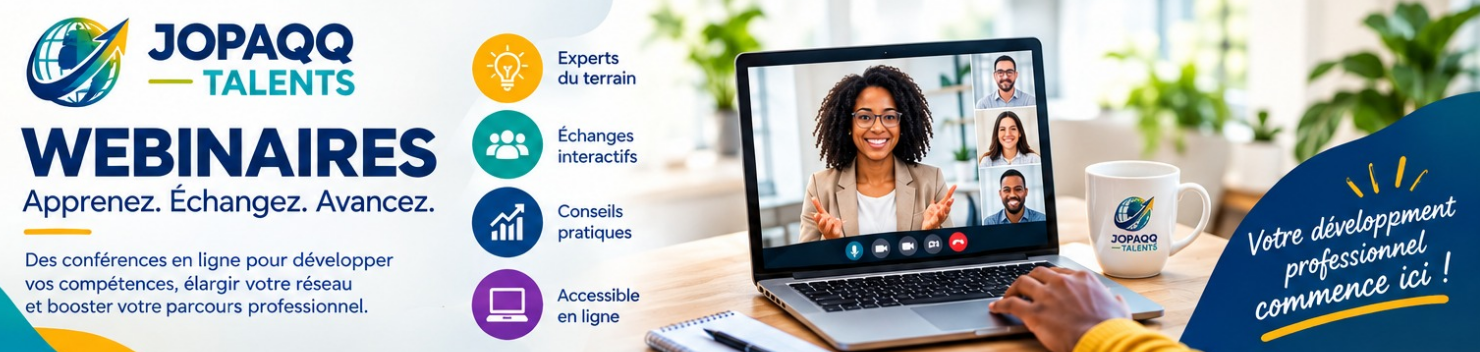 Webinaire JOPAQQ TALENTS – session en ligne avec un expert